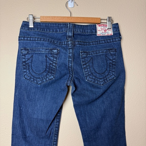 True Religion BootCut Jeans World Tour Tony Big T Jeans- Size 27 - Picture 5 of 9